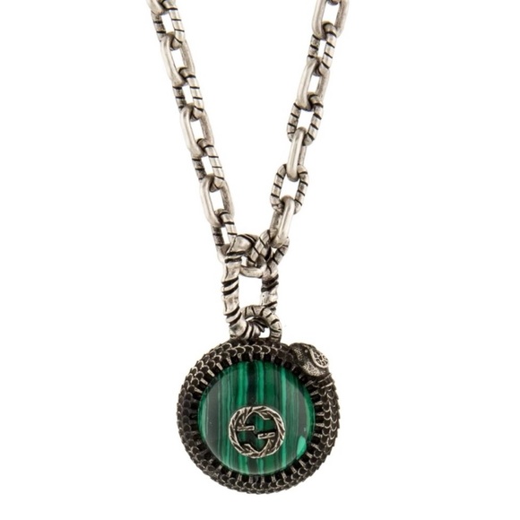 Gucci Jewelry - Gucci Resin Stone Garden Pendant Necklace